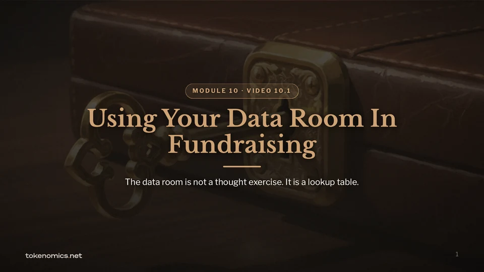 Title card from lesson 10.1, Using It In Fundraising.